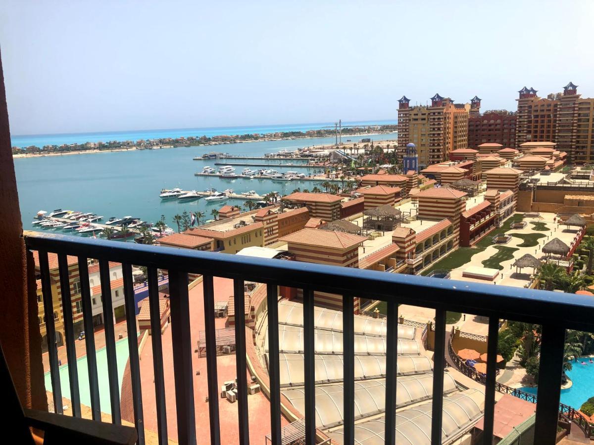 Sea View Apartment In Porto Marina El Alamein Exterior foto