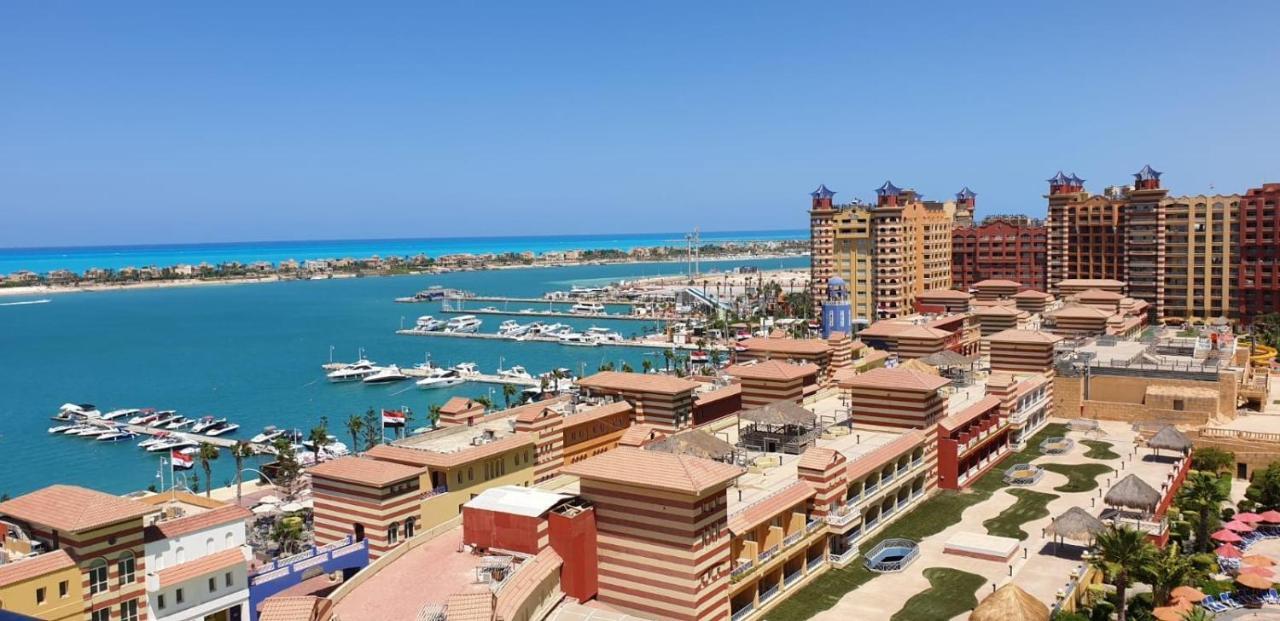 Sea View Apartment In Porto Marina El Alamein Exterior foto