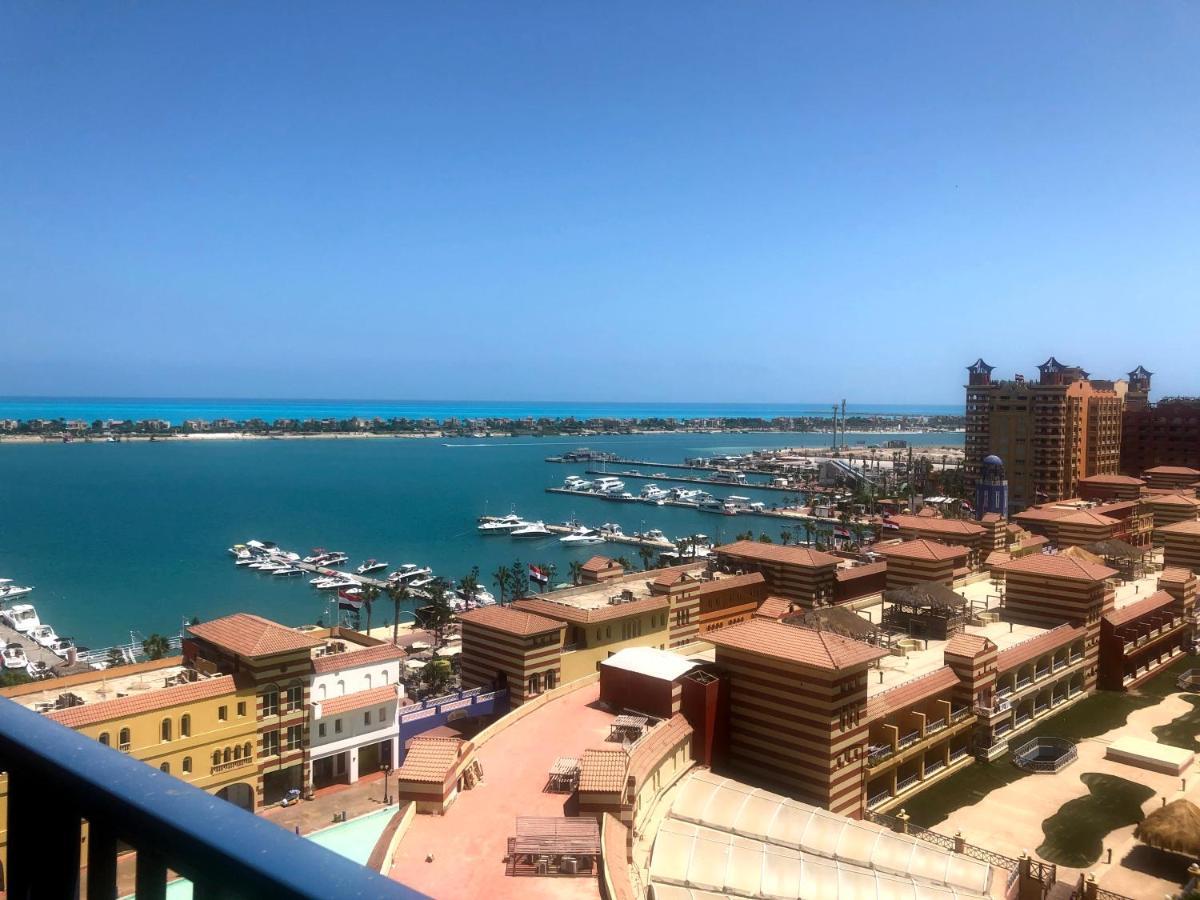 Sea View Apartment In Porto Marina El Alamein Exterior foto