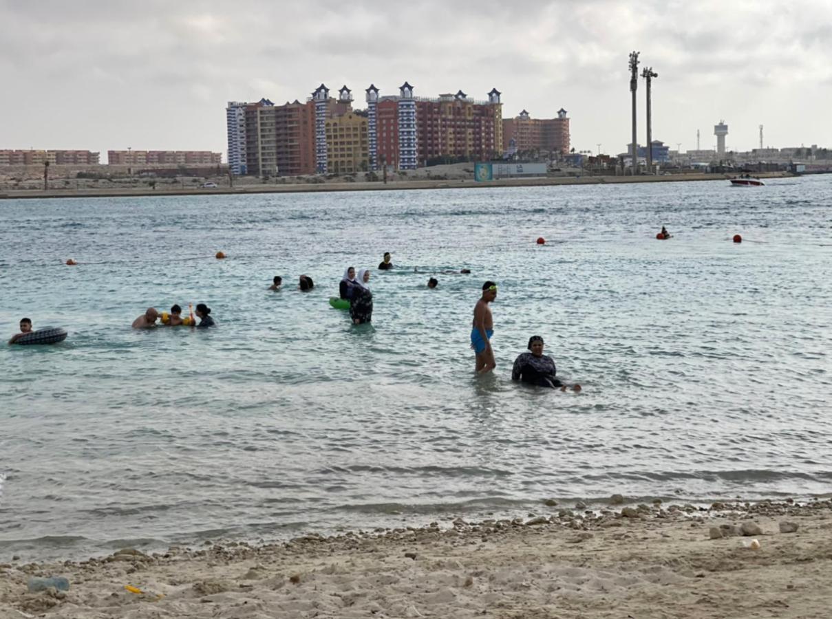 Sea View Apartment In Porto Marina El Alamein Exterior foto